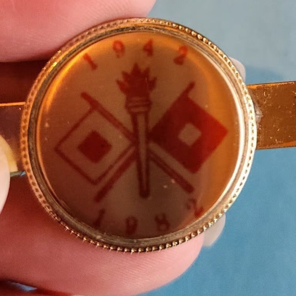 VINTAGE 1980s Tie clip
